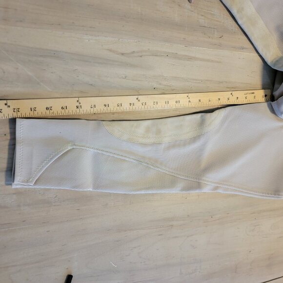 Equestrian Pants Women's Sz 28 Beige Riding Breeches Jodhoppers - Picture 9 of 12